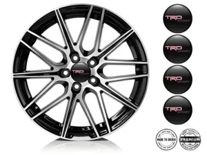 Toyota TRD Calcomanía de Aro Logo Pegatinas de Resina Premium
